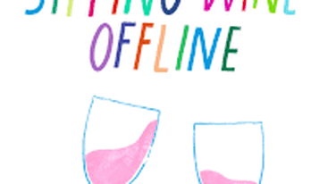Sipping wine offline