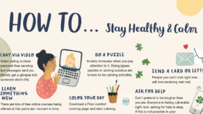 Flow Magazine poster Valesca – How to stay healthy and calm English 1200×600
