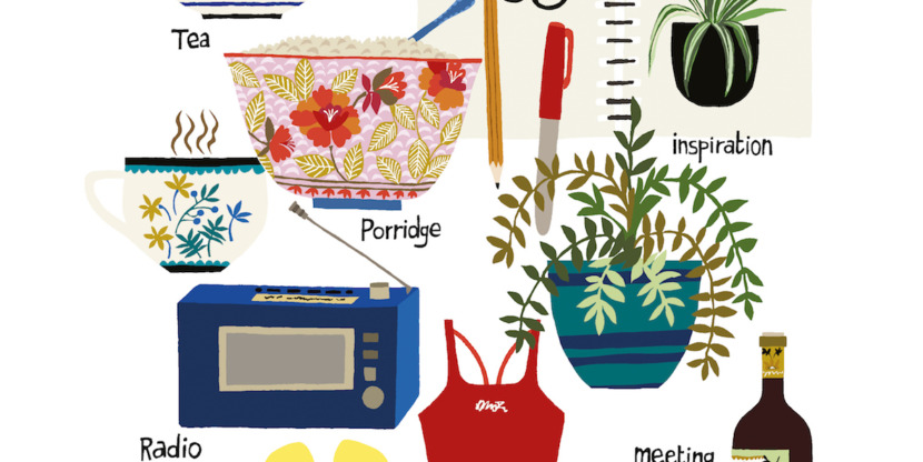 My day in illustrations