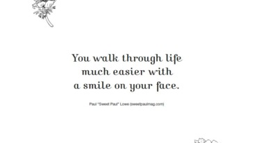 Quote Smile on your Face