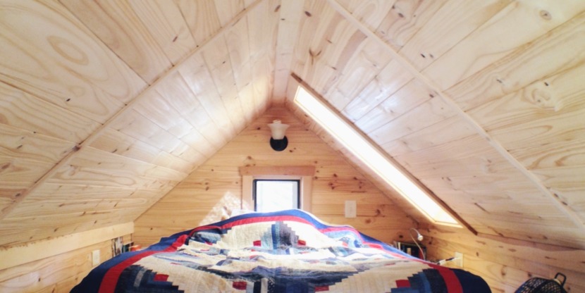 Sleeping quarters in the loft kopie