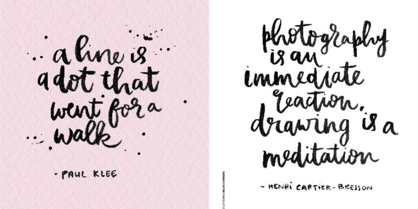 SLOWLIFE tekenquotes